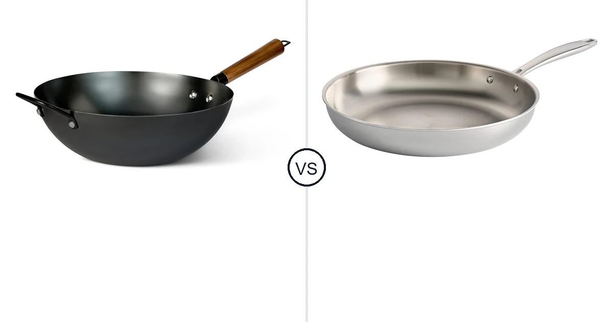 Amazon Basics Carbon Steel vs Tramontina Signature Tri-Ply