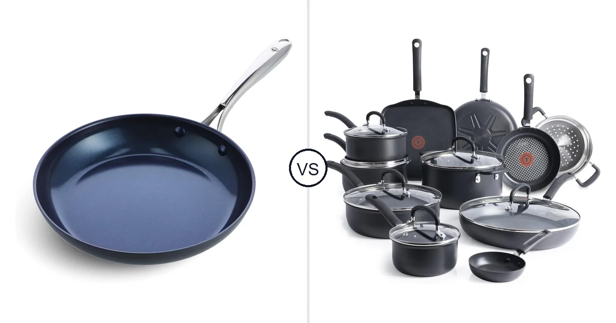 Blue Diamond Cookware Hard vs T-Fal 17-Piece: Best Oven for Your Needs