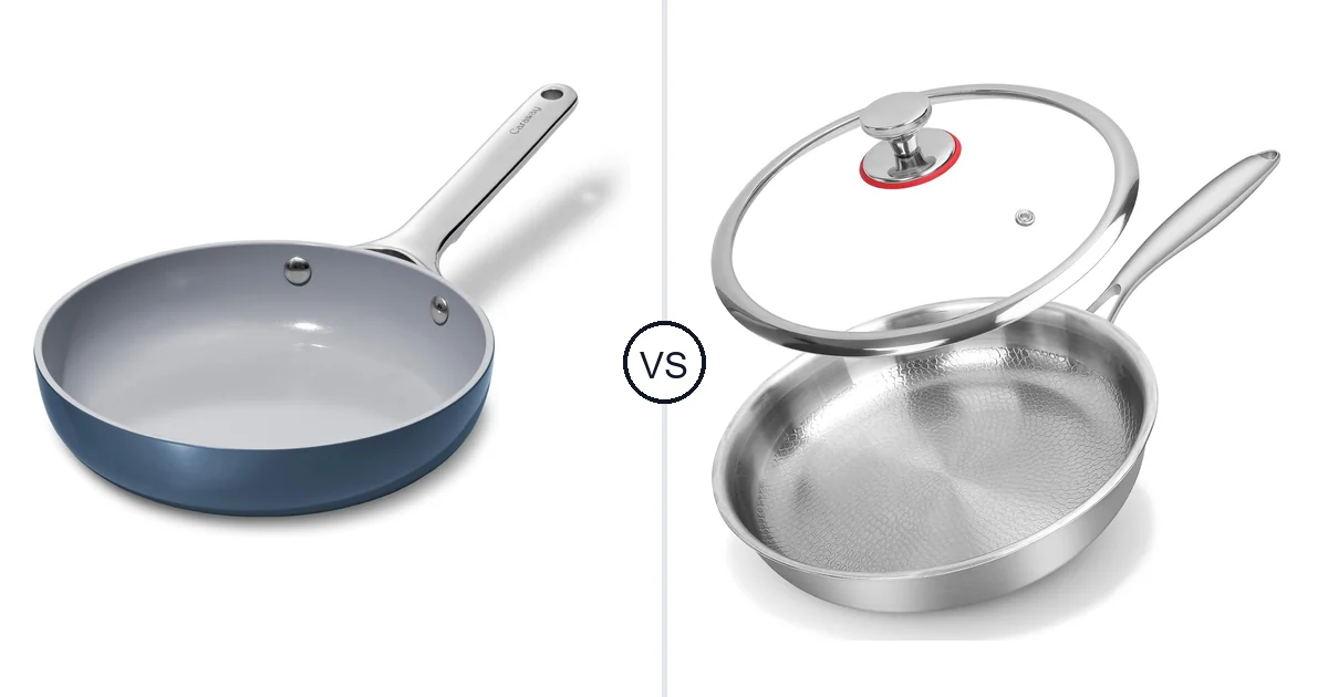 Caraway Nonstick Ceramic vs NKDFRI Titanium Hammered Oven: Best for