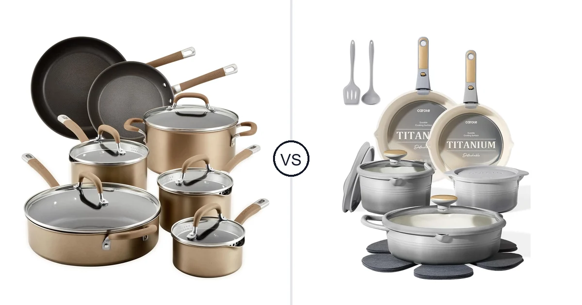 Circulon 12-Piece vs CAROTE 17 Piece: Best Ovenware for Your Needs