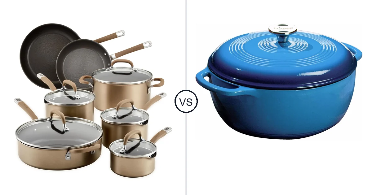 Circulon 12-Piece vs Lodge Essential Enamel Cast: Oven Comparison