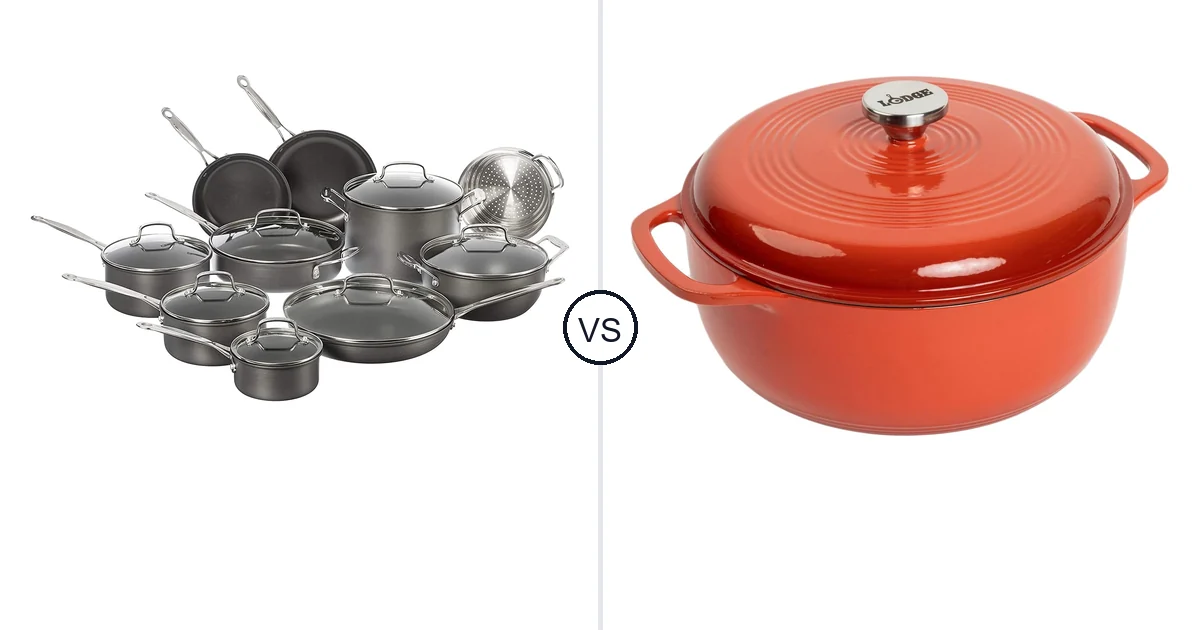 Cuisinart 17-Piece vs Lodge Essential Enamel Cast: Best Oven for