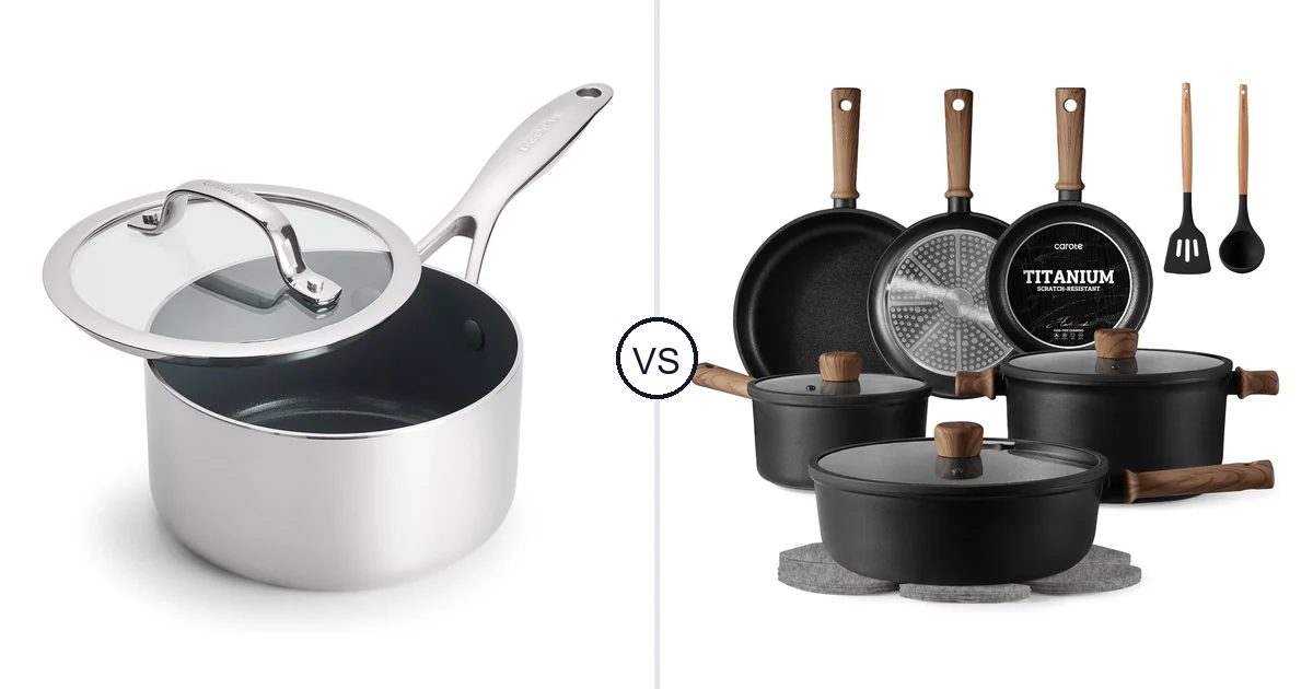 GreenPan 1.5 Quarts vs CAROTE 16 PCS: Best Oven for Your Needs