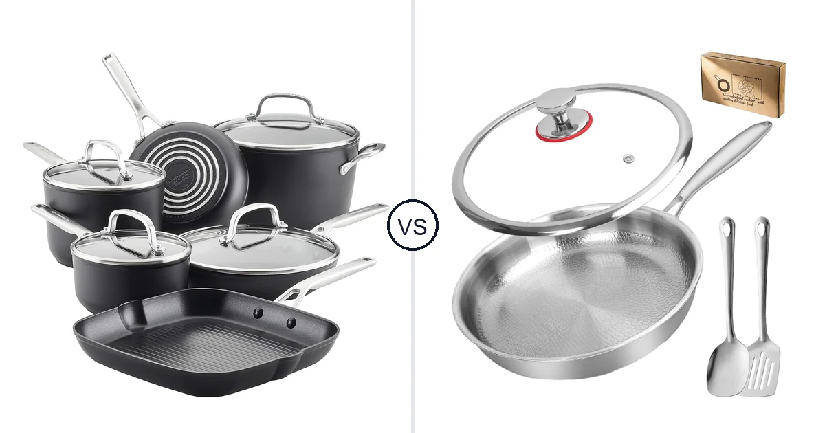 KitchenAid Hard Anodized vs Siraats Kitchen Siraats: Key Differences