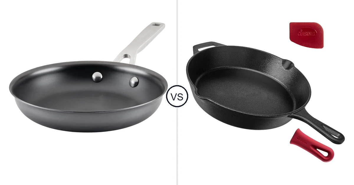 KitchenAid NITRO Carbon vs Cuisinel Cast Iron Skillet: Oven Comparison