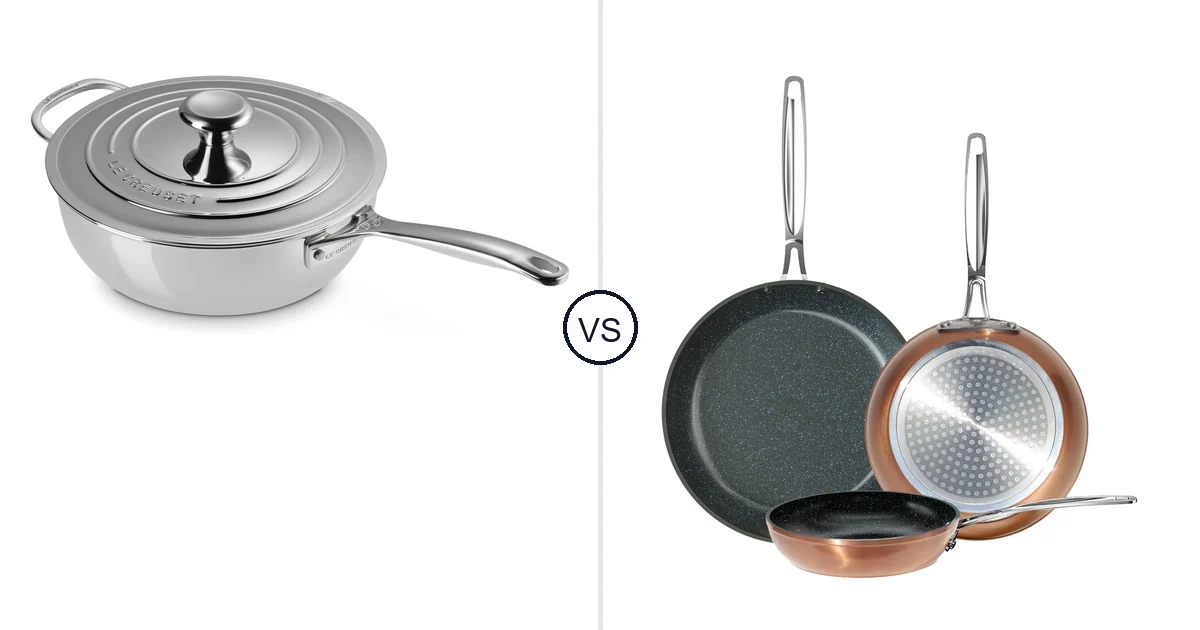 Le Creuset vs Nuwave: Best Frying Pan Saucepan