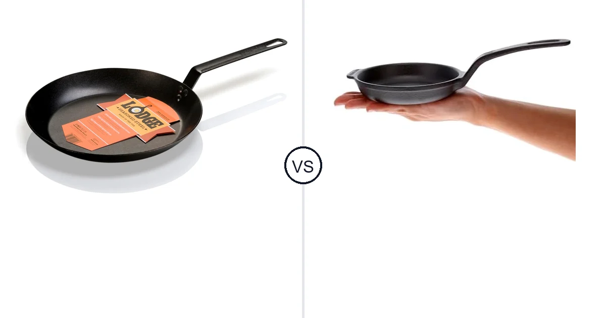 Lodge 12 Inch Carbon Steel vs Victoria 4-Inch: Best Frying Pan for