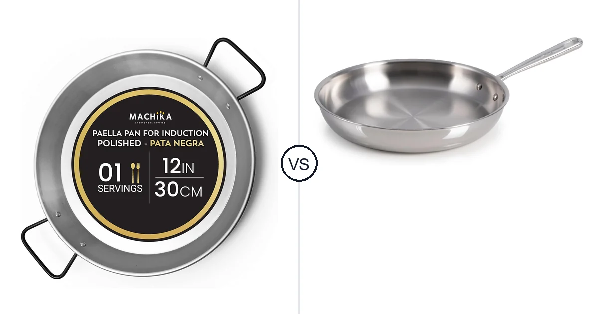 Machika Carbon Steel Pan | vs T-Fal Pro Tri-Ply Fry Pan: Oven