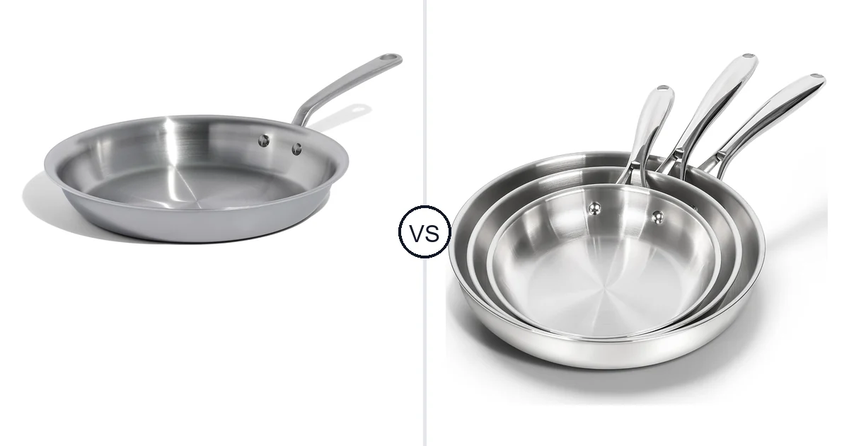 Made in Cookware | 12-Inch vs MICHELANGELO 18/10: Best Frying Pan
