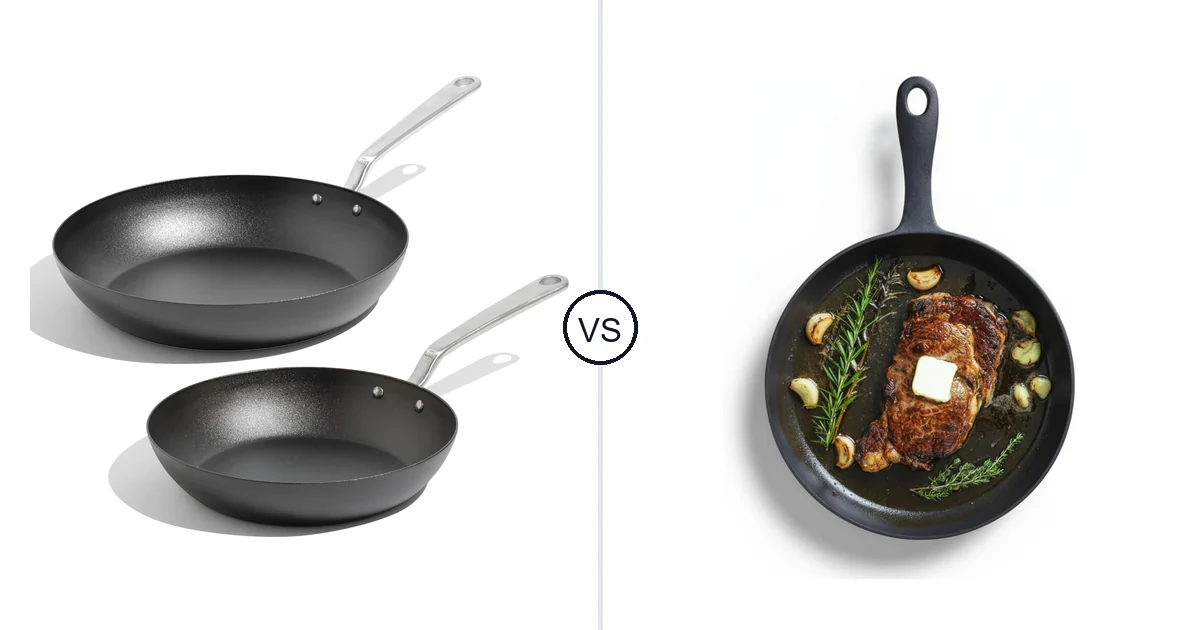 Made in Cookware | 2 Piece vs Flambo 12 Inch Smooth Cast: Oven