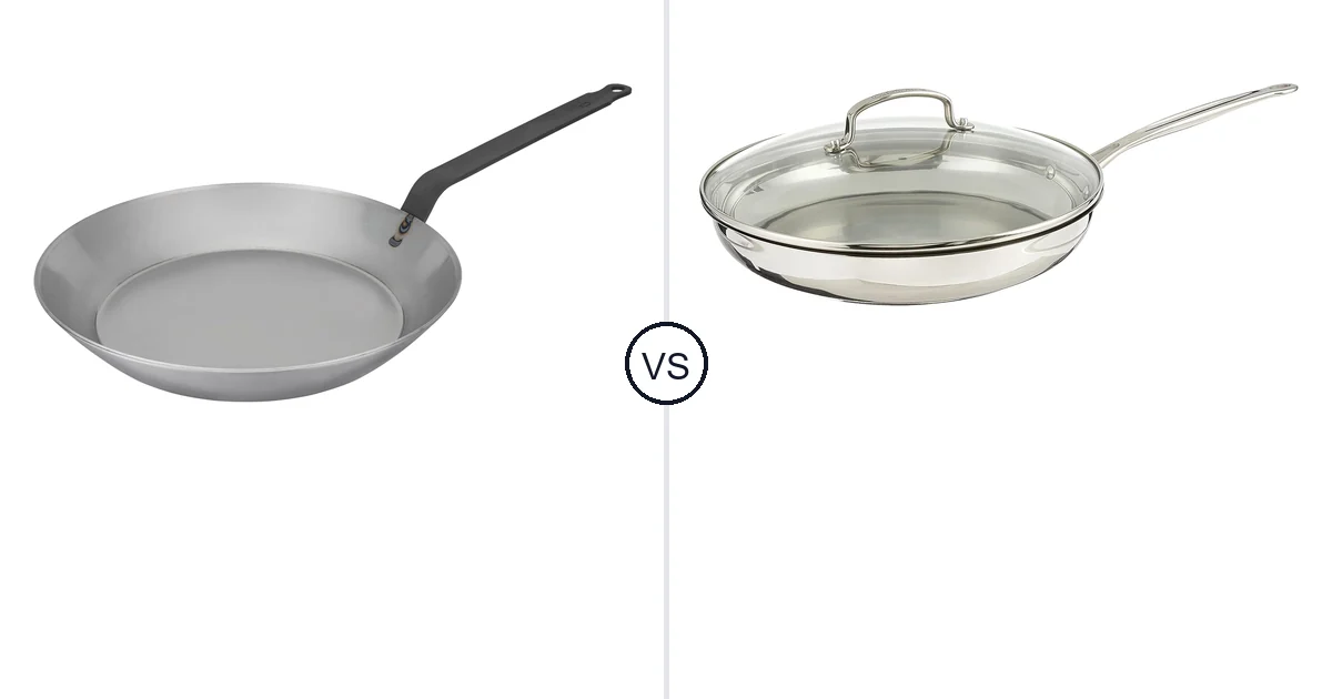 Matfer Bourgeat Black Carbon vs Cuisinart 722-30G: Best Frying Pan
