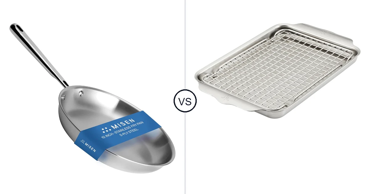 Misen 5-Ply vs Hestan Quarter: Oven Performance