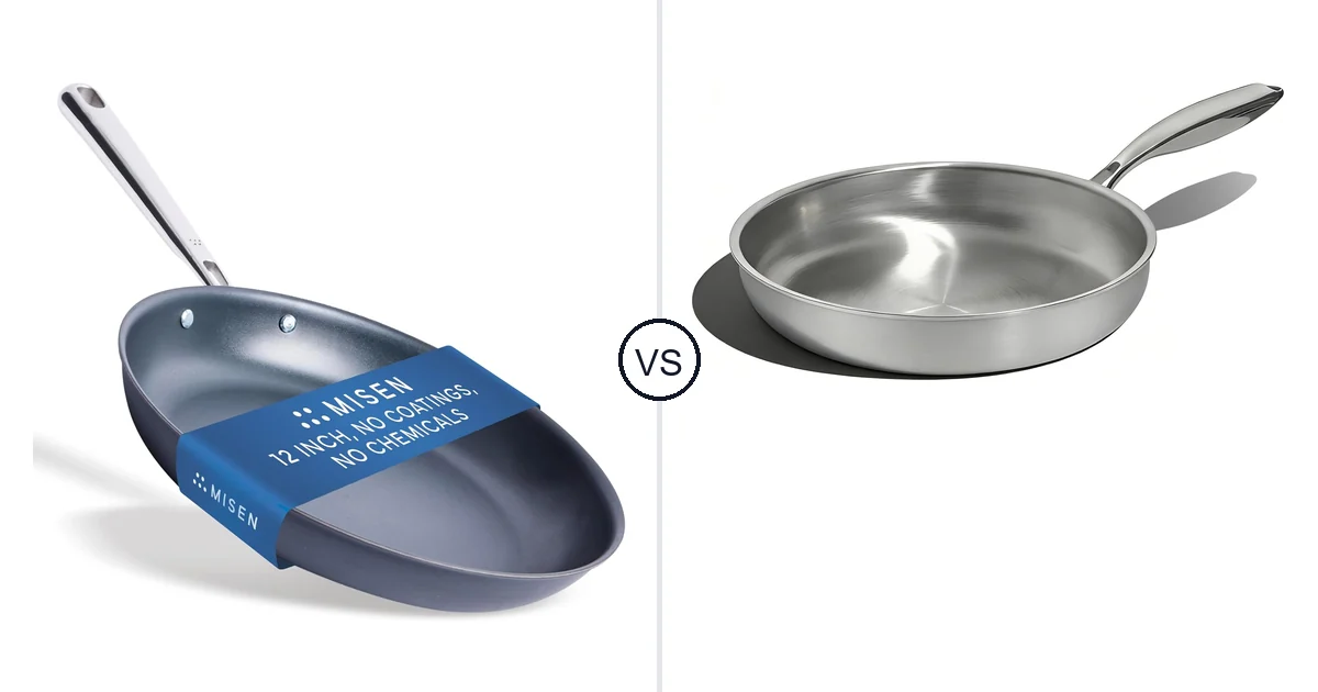 Misen Carbon Nonstick™ vs Umite Chef 10 Inch Stainless: Oven