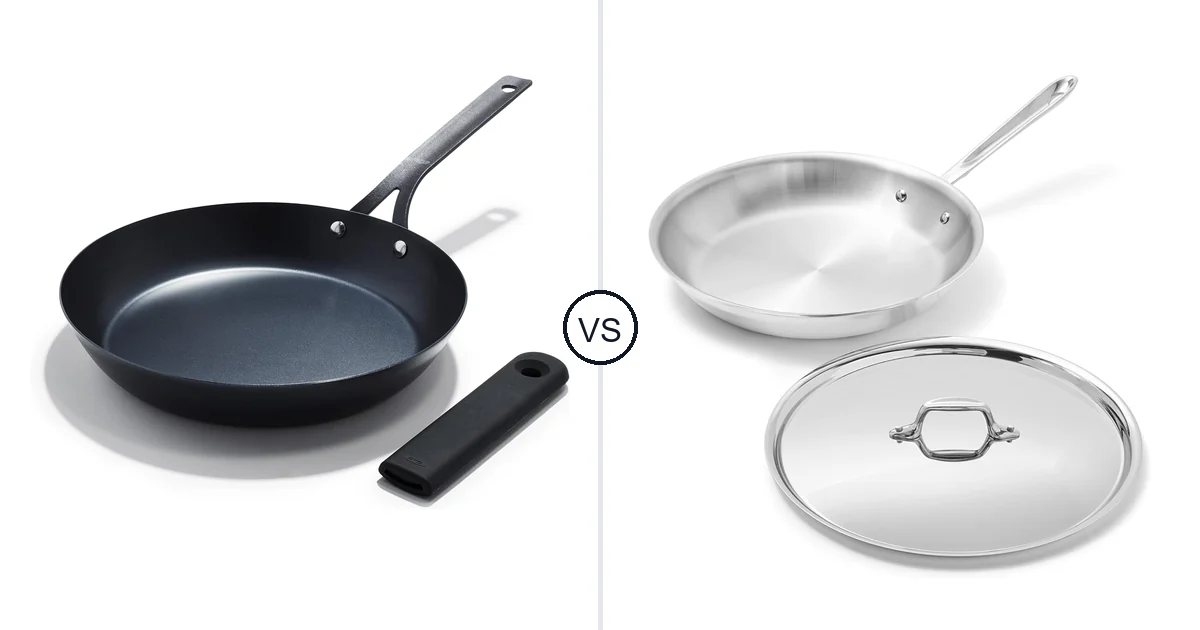 OXO Obsidian Pre-Seasoned vs All-Clad D3 Stainless Steel: Oven