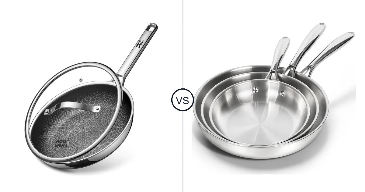 Roomena Frying Pans Non Stick vs MICHELANGELO 18/10: Best Oven