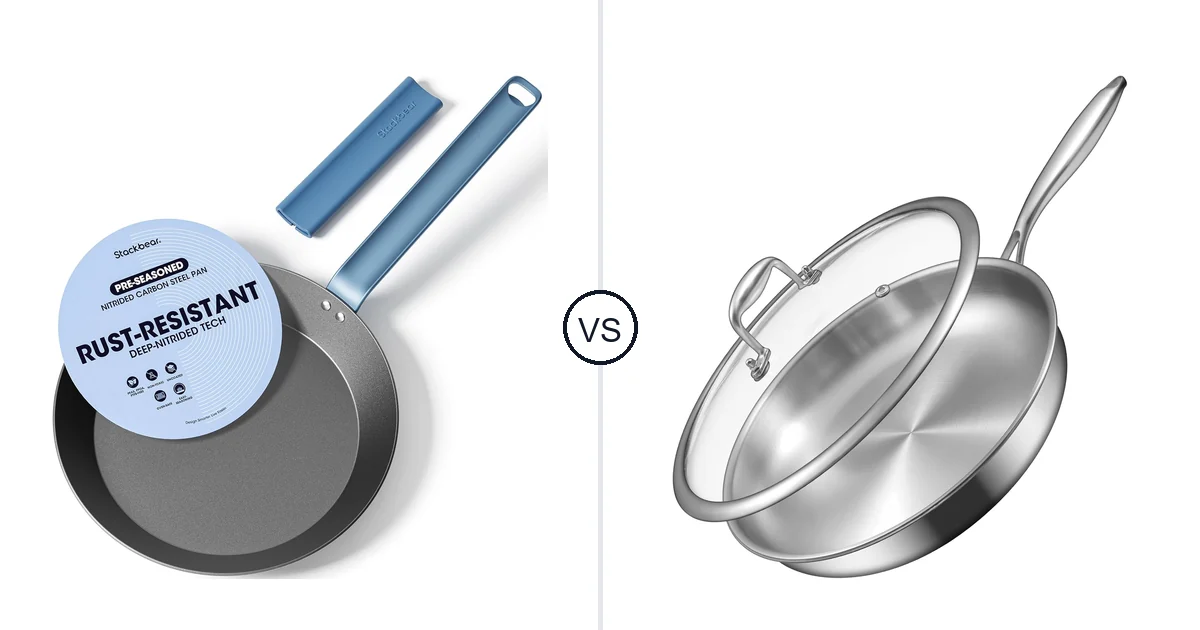 Stackbear Carbon Steel vs EWFEN 12 Inch Tri-Ply: Best Oven?