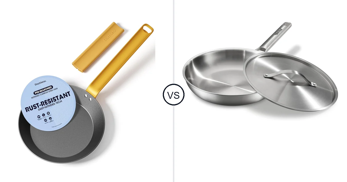 Stackbear Carbon Steel vs VEDNHOL Stainless Steel: Oven Comparison
