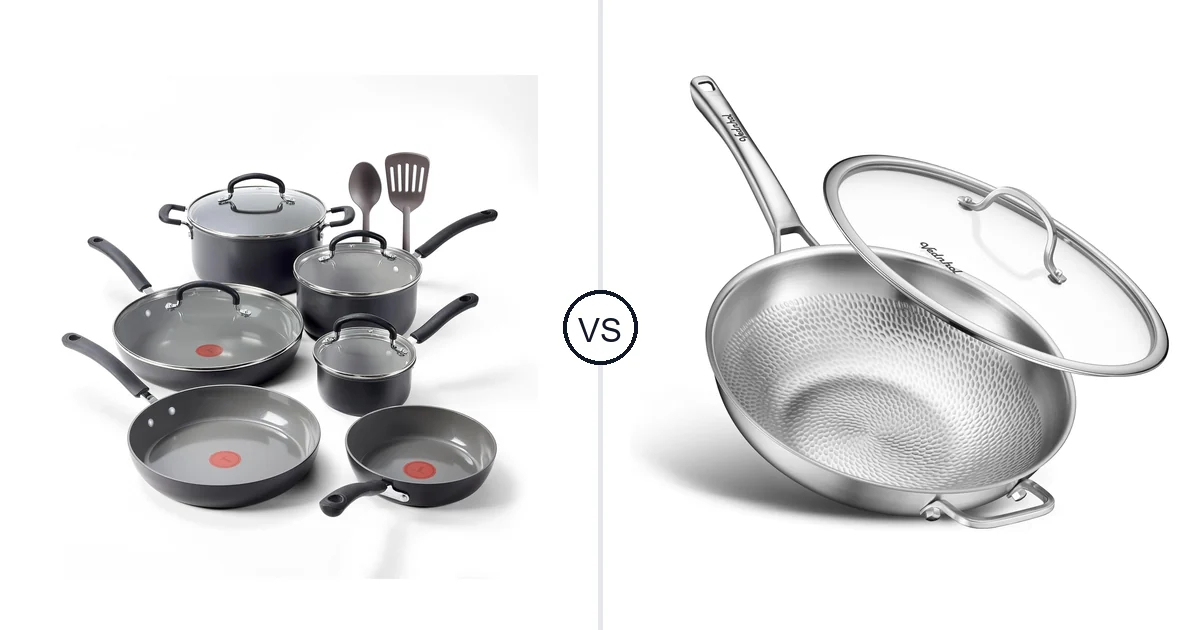 T-Fal 12-Piece vs VEDNHOL Titanium Wok Pan: Best Oven for Your Needs