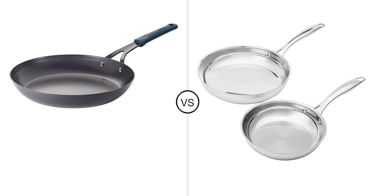Tramontina Carbon Steel vs Amazon Basics 2-Piece: Oven Comparison