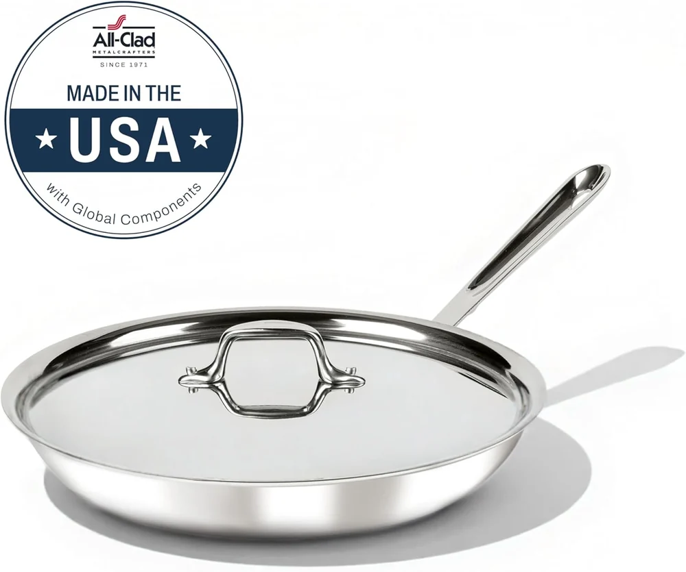 All-Clad D3® Stainless Steel 12 inch Frying
