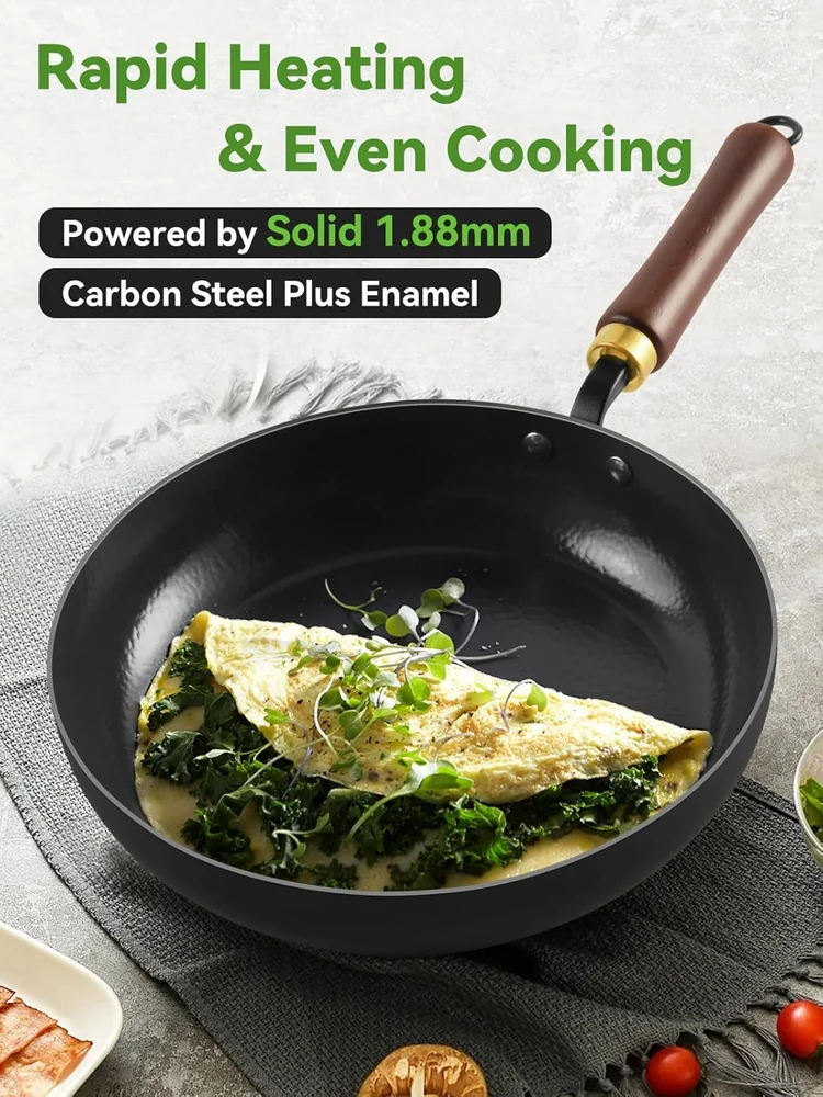 BrBrGo Carbon Steel Skillet