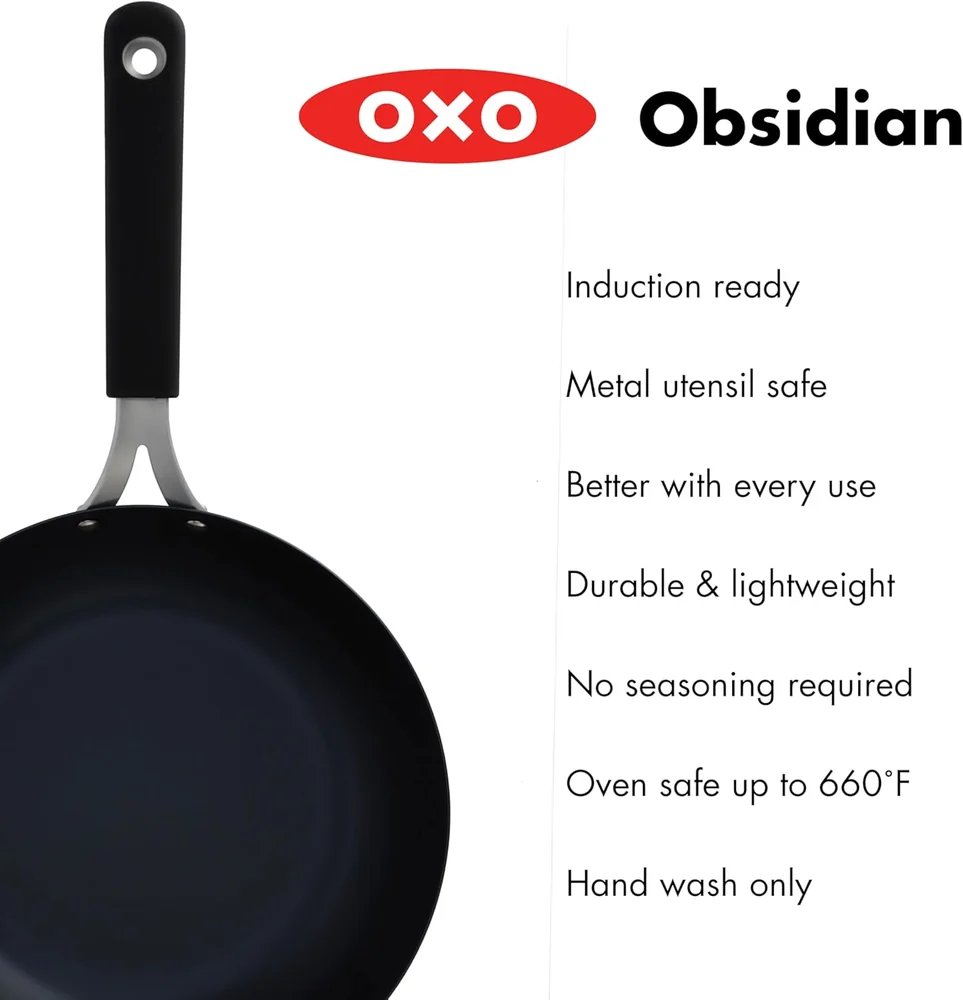 OXO Obsidian Pre-Seasoned Carbon Steel