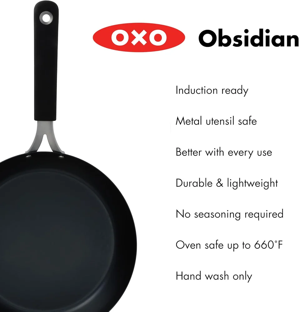 OXO Obsidian Pre-Seasoned Carbon Steel