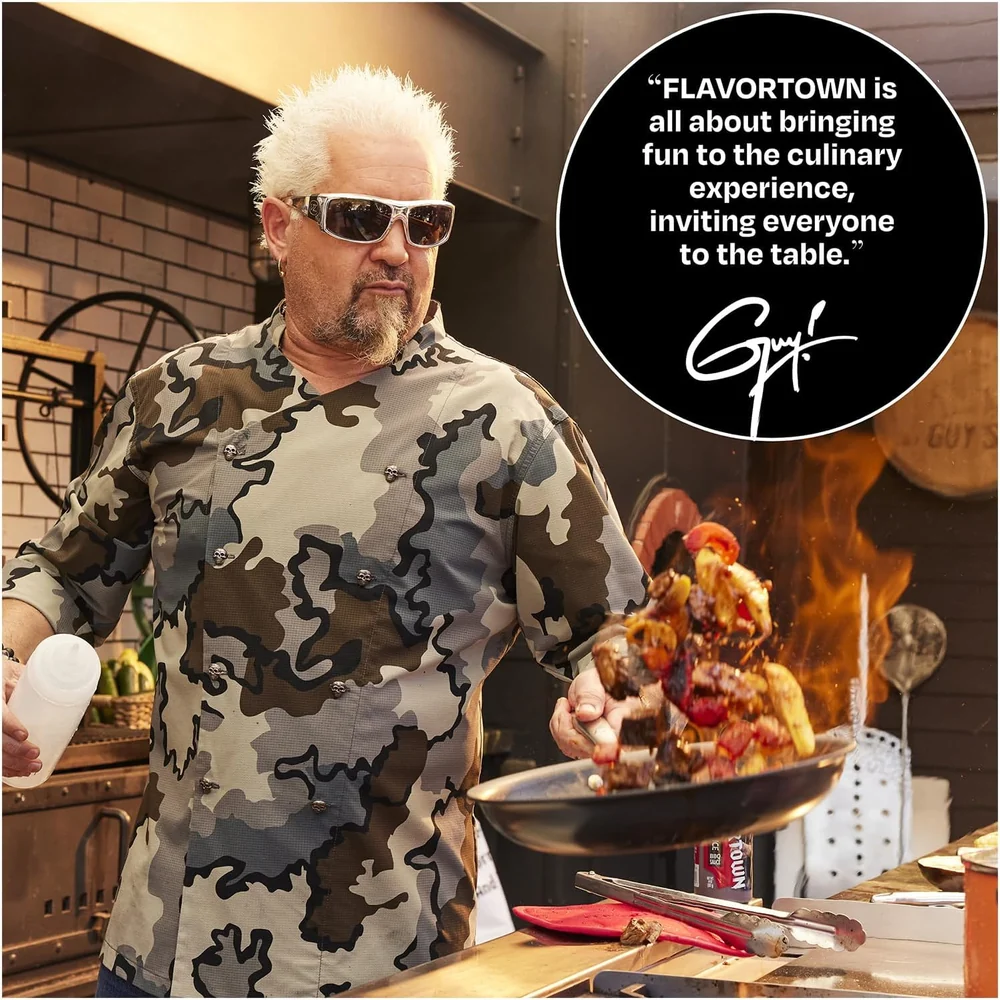 Guy Fieri's Flavortown Laser Titanium 12 Piece Set -