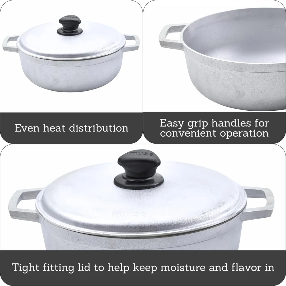 Imusa 2.6 Quart Traditional Natural Made in