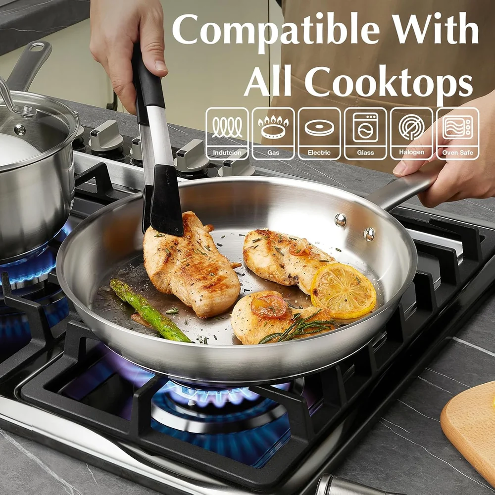 KOCH SYSTEME CS Stainless Steel Pan 10 Inch
