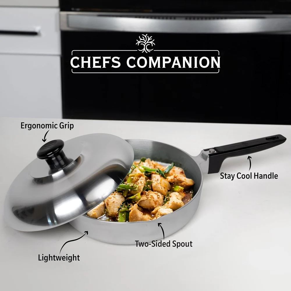 MAGNAWARE Cast Aluminum Sauté Pan