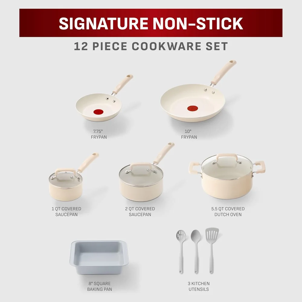 T-Fal 12-Piece