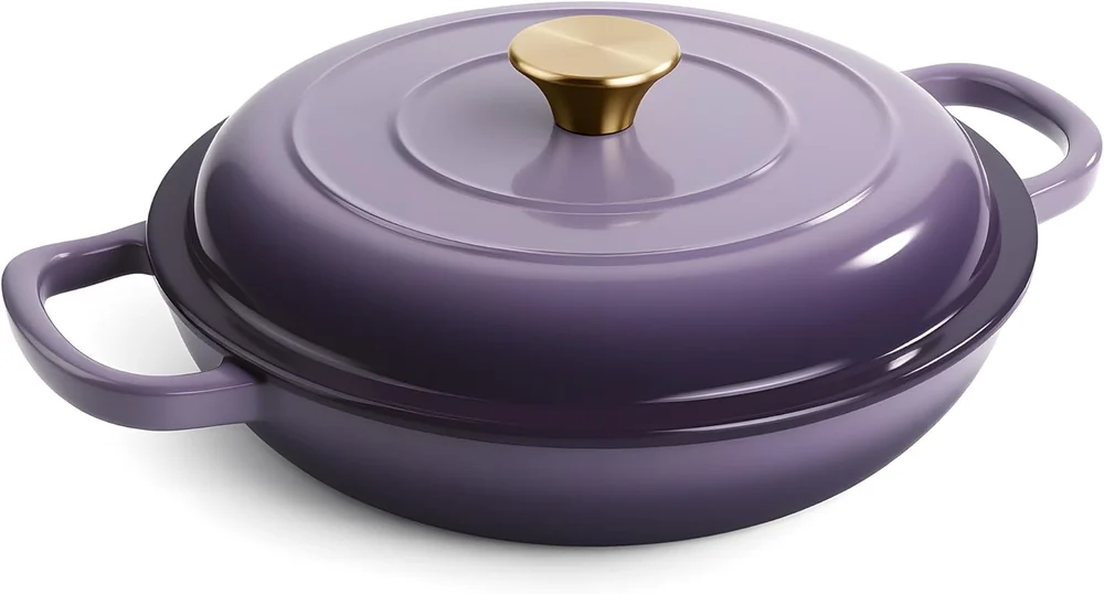 Lodge Cast Iron Double Dutch Oven -