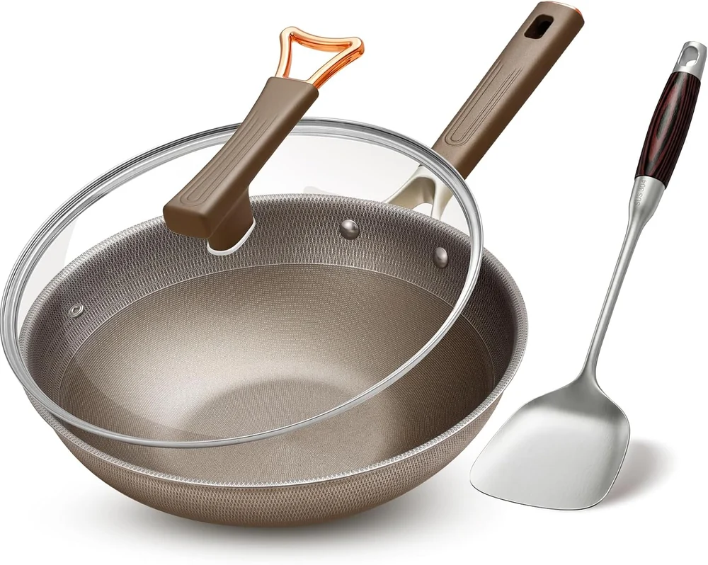 WANGYUANJI Carbon Steel Wok