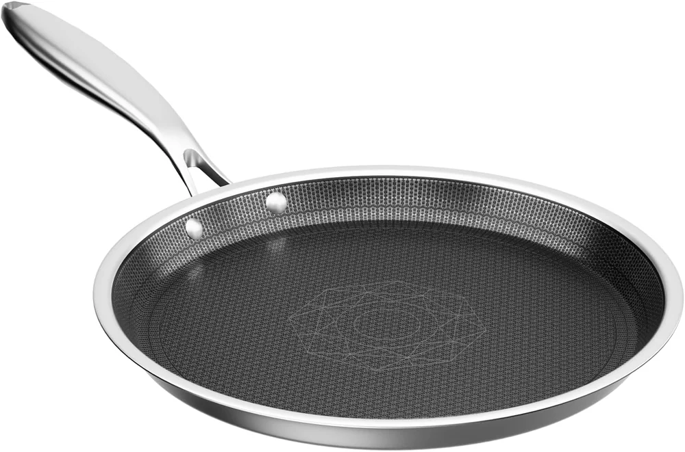 COOKLIFE 12 Inch Lightweight Pre-Seasoned Cast Iron