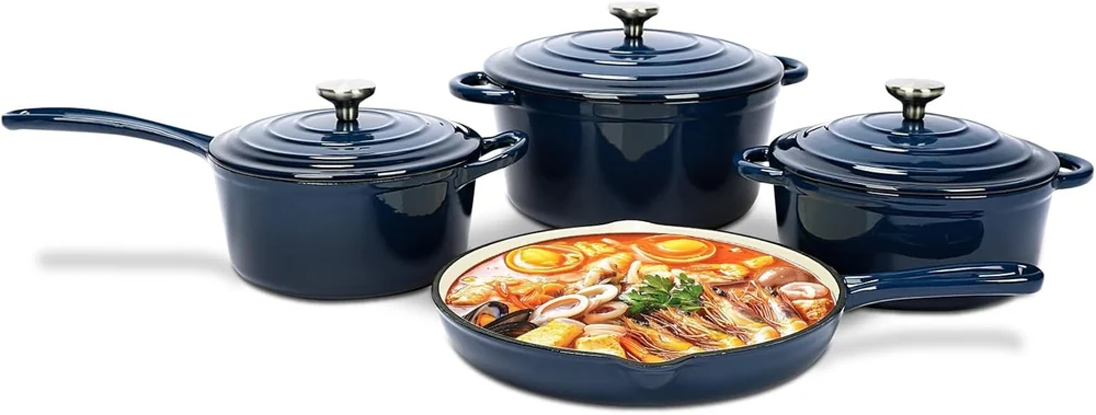 Kitchen Academy 7 Pcs - Red