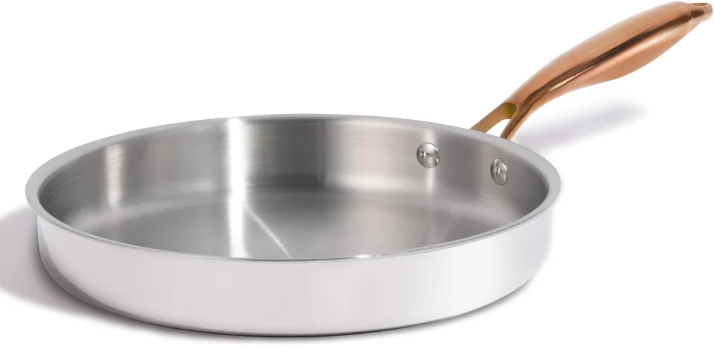 Ranbomer Stainless Steel Pan，Non-Toxic PFAS