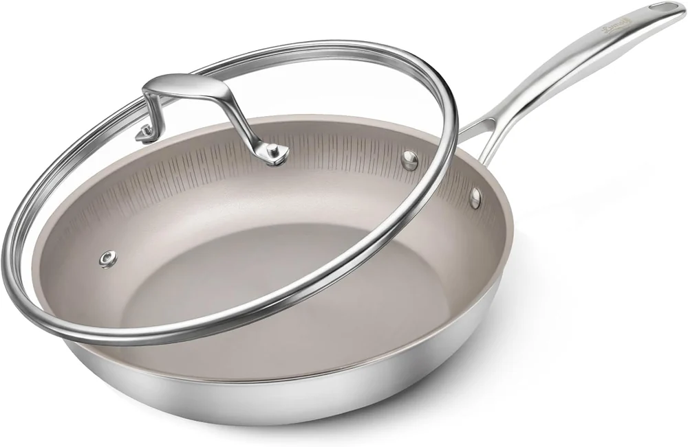 Titanium Wave Titanium Pans for Cooking | 12