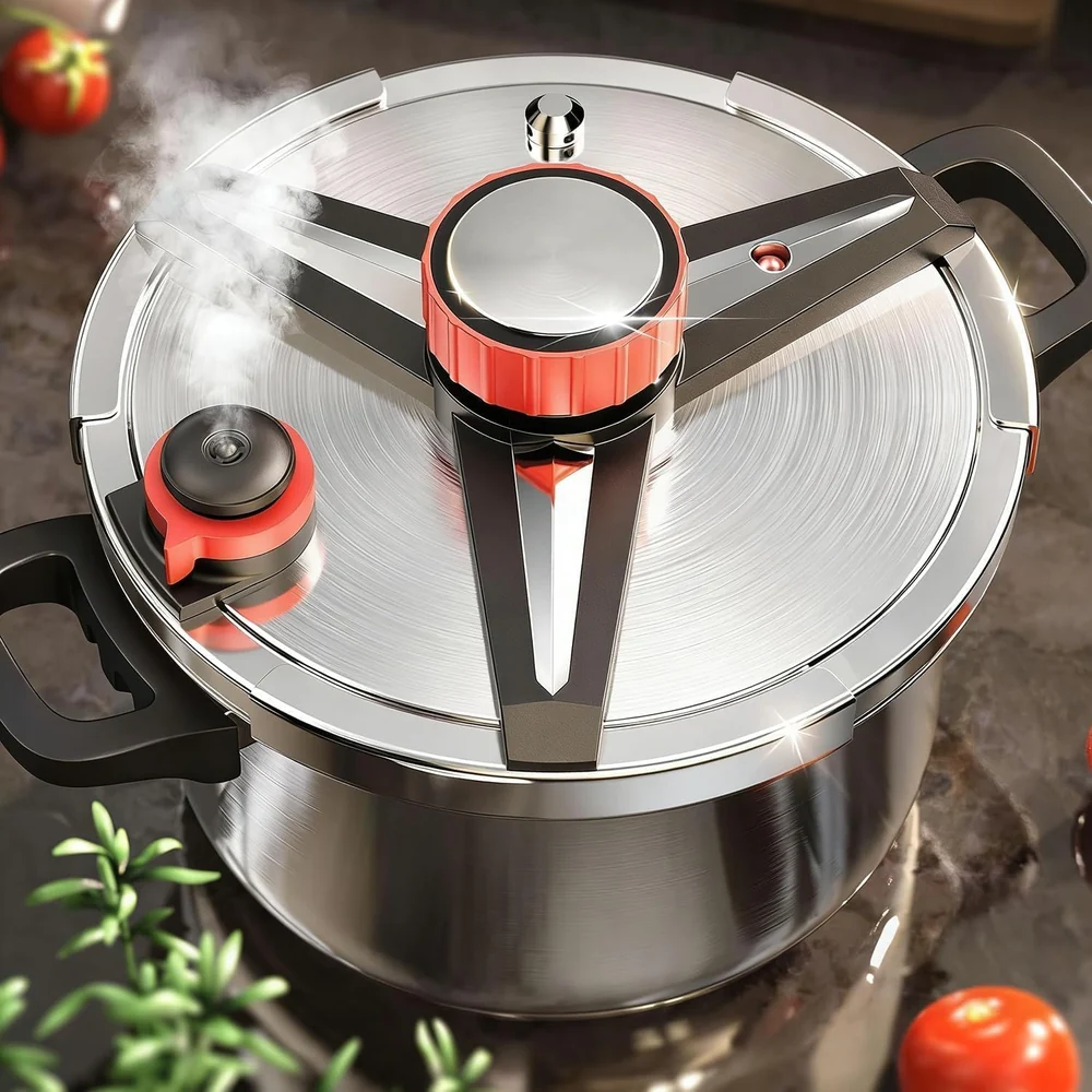 Wonderchef Taurus Hard Anodized Inner Lid Pressure