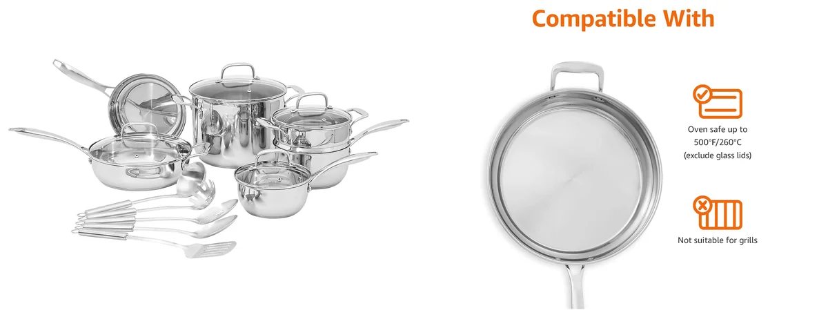 Amazon Basics 15-Piece images