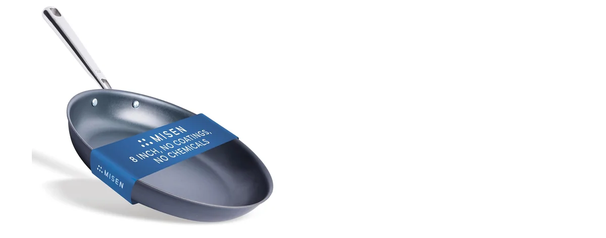 Misen Carbon Nonstick™ Skillet - Nitrided Carbon images