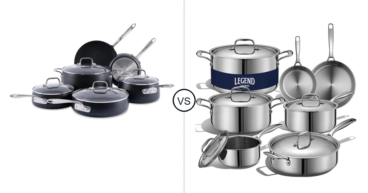 All-Clad 13 Piece Set vs LEGEND COOKWARE 5-Ply: Best Oven for Your