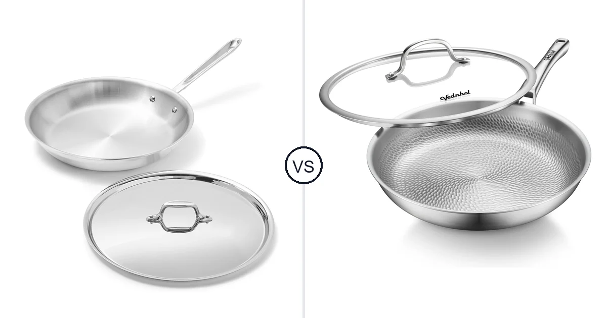 All-Clad D3® Stainless Steel vs VEDNHOL Titanium: Best Oven Pans
