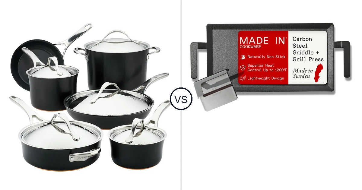 Anolon 83874 vs Made in Cookware | Carbon: Which Should You Buy?