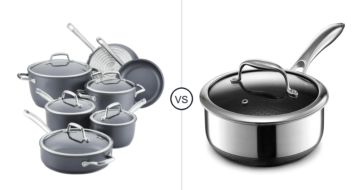 Anolon Accolade Forged Hard vs HexClad Hybrid Nonstick: Oven