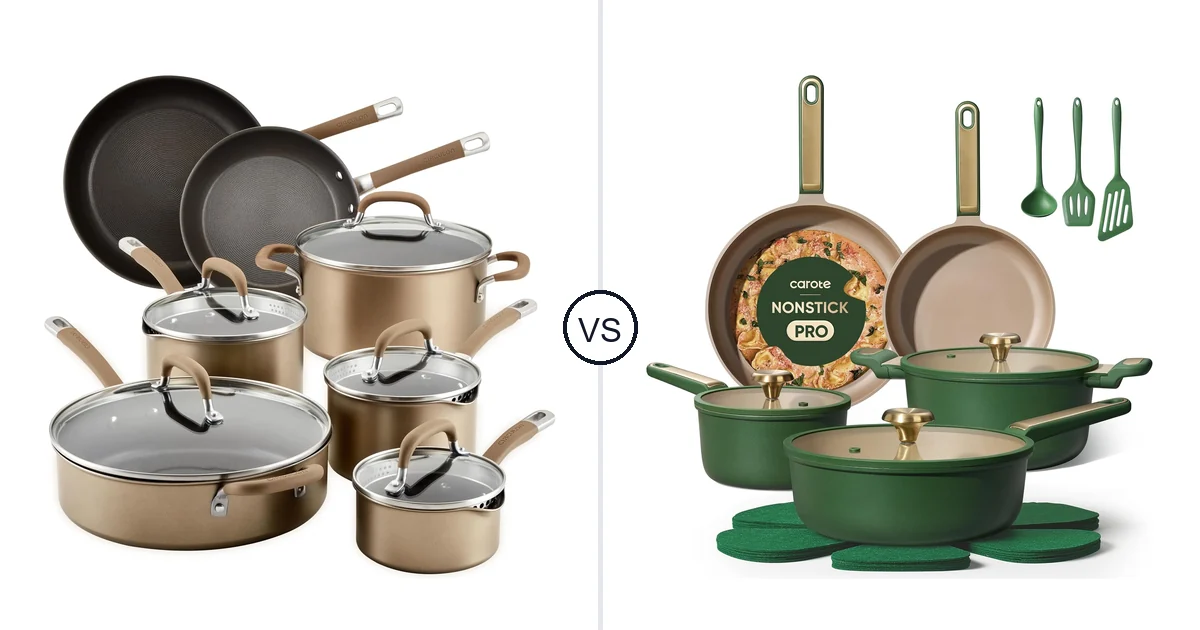 Circulon 12-Piece vs CAROTE 16 Piece: Dishwasher Comparison