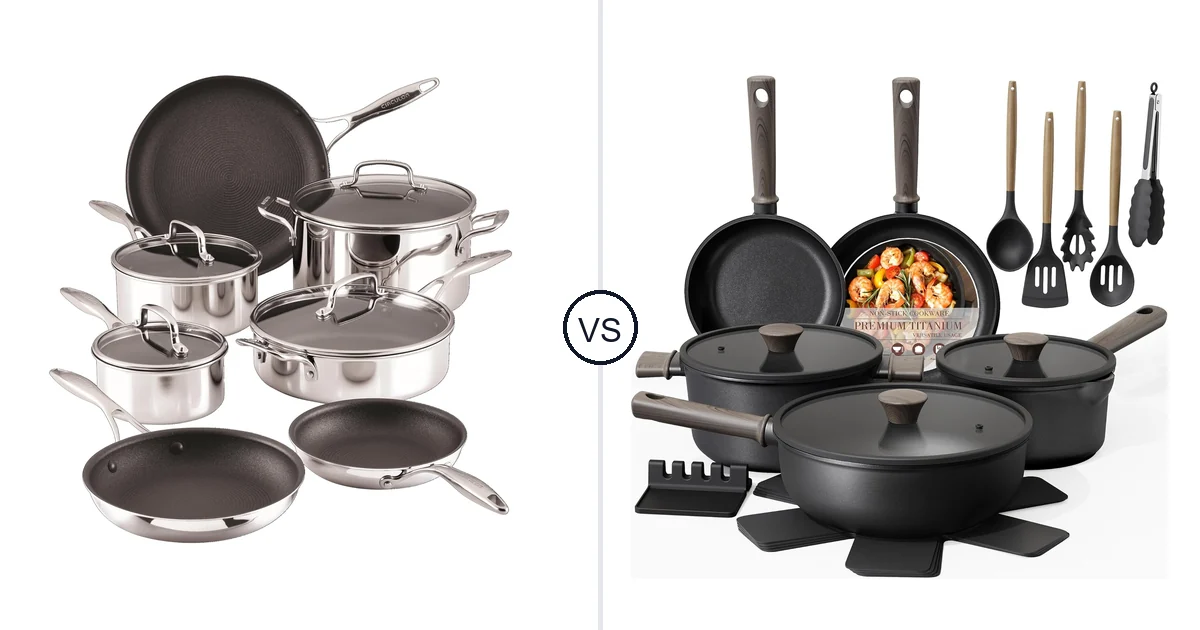 Circulon C1 Series Stainless vs Astercook 19 Pcs: Best Cookware Set