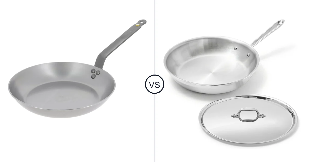 De Buyer MINERAL B Carbon vs All-Clad D3® Stainless Steel: Best Oven?