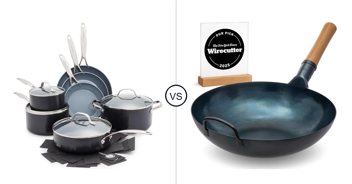 GreenPan 11 Piece vs YOSUKATA 13.5 Blue: Oven Comparison