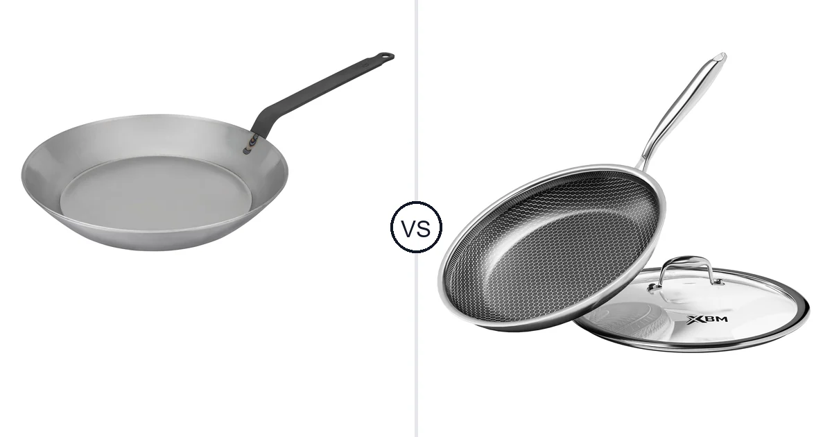 Matfer Bourgeat Black Carbon vs XBM Nonstick Frying Pan: Best Oven